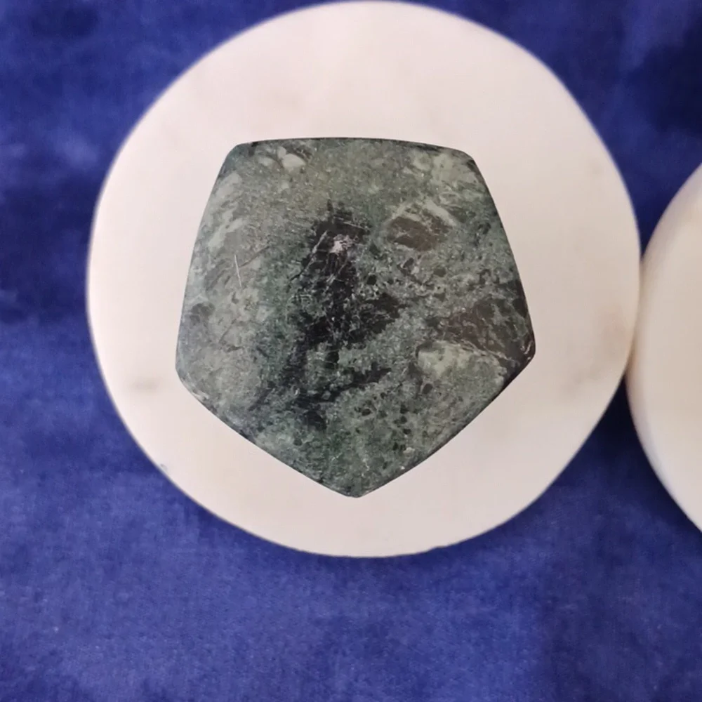 West Elm Marble Wall Hooks, 2 boxes, each contains 4 hooks